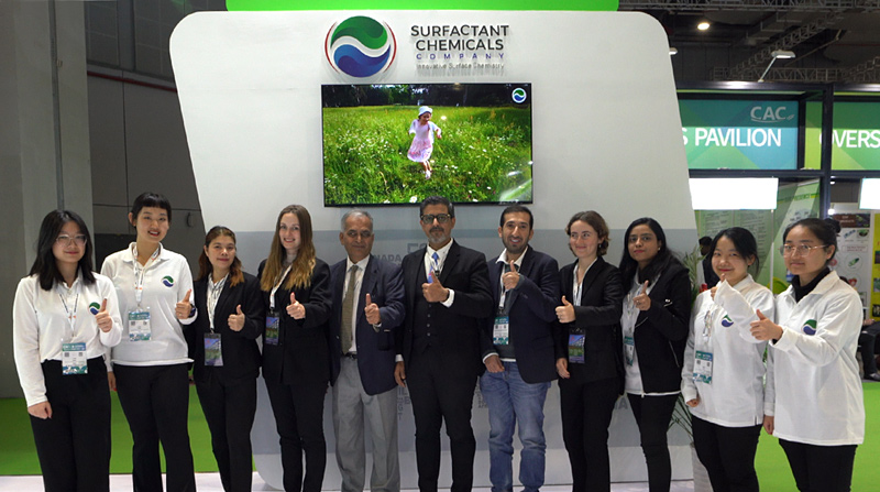 Surfactant Chemicals Company Team at CAC2024 Booth