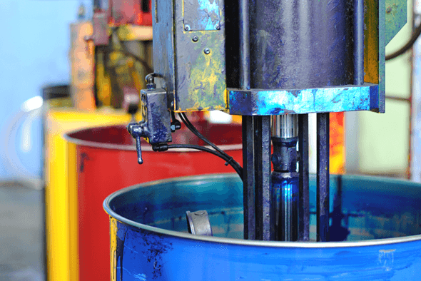 Paint manufacturing equipment